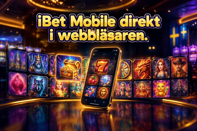 iBet Mobile direkt i webbläsaren