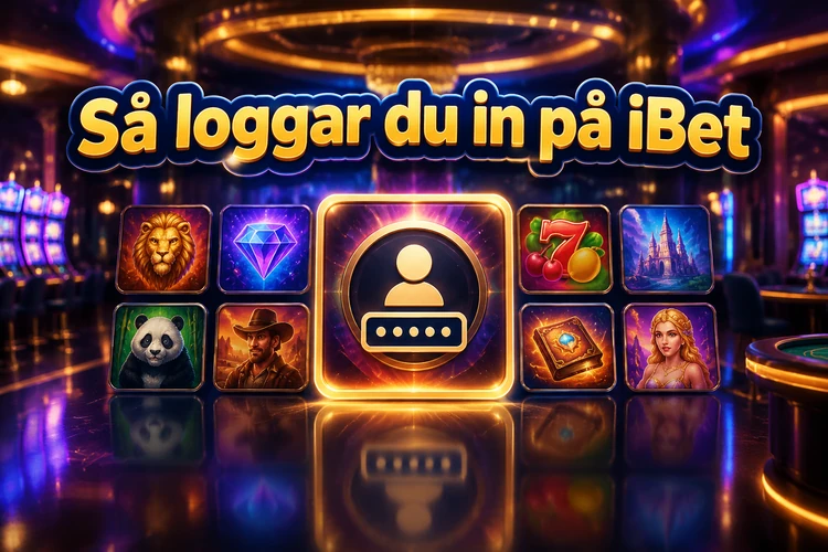 Så loggar du in på iBet