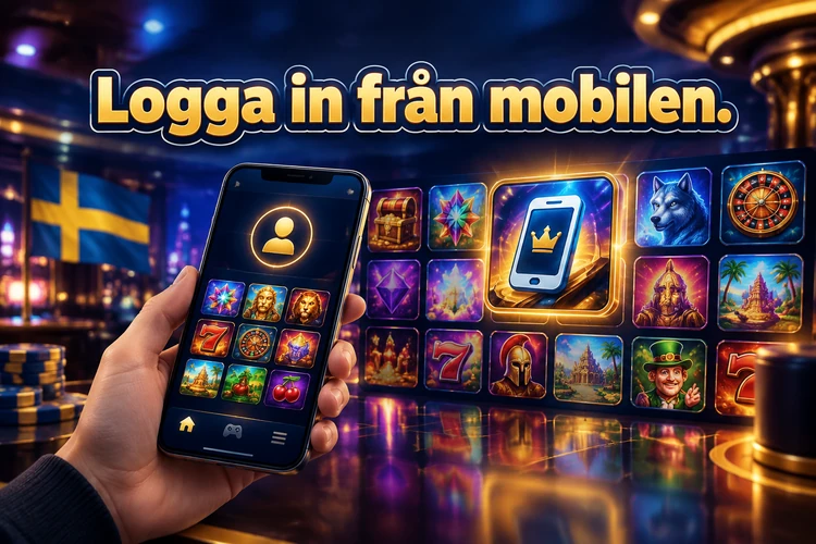 Logga in från mobilen