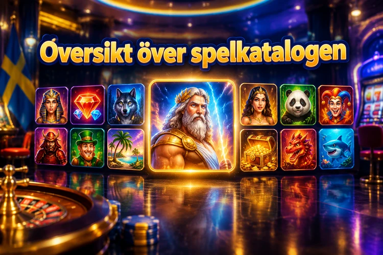 Översikt över spelkatalogen